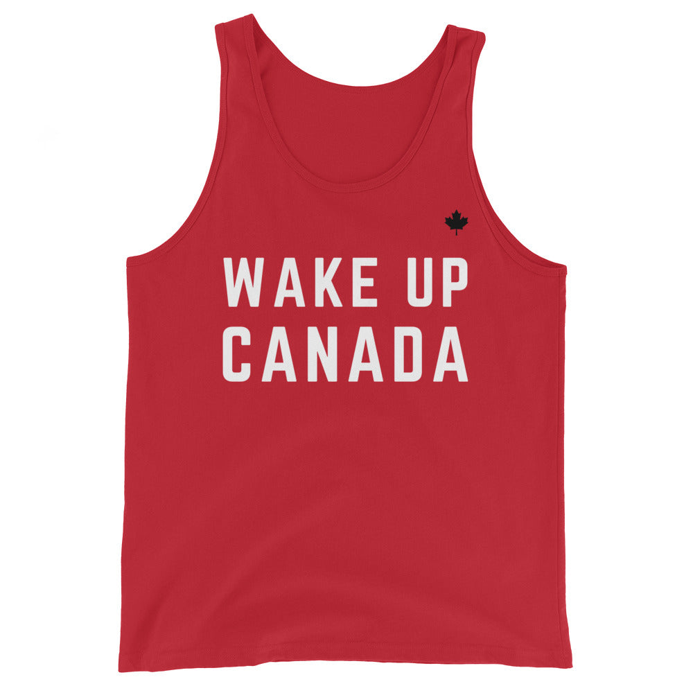 WAKE UP CANADA (Red) - Classic Unisex Tank